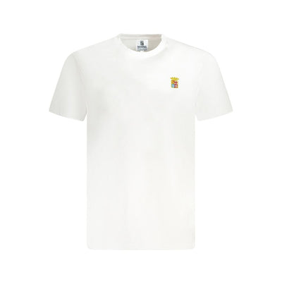 Marina Militare Wit Katoenen T-shirt