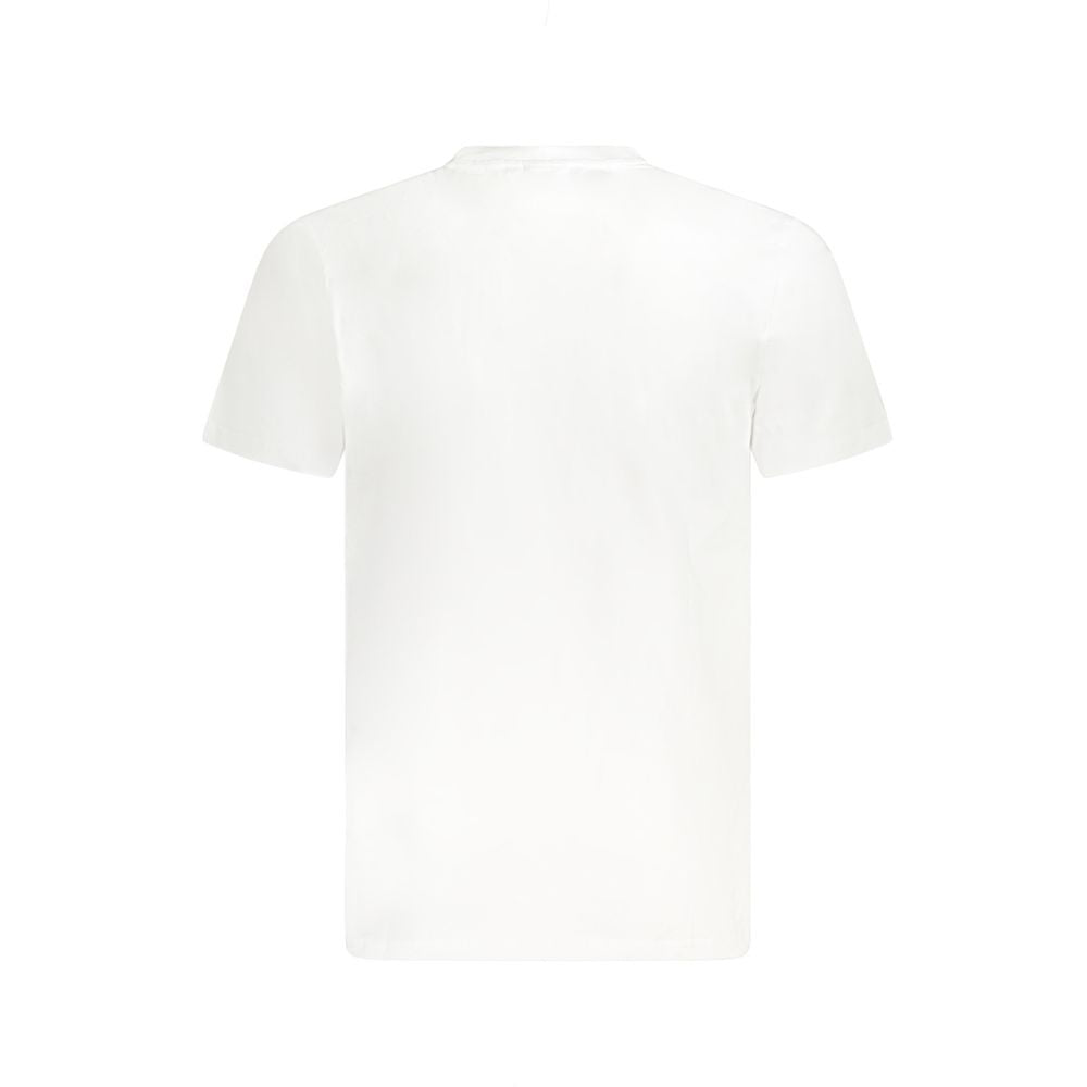 Marina Militare Wit Katoenen T-shirt