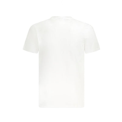 Marina Militare Wit Katoenen T-shirt