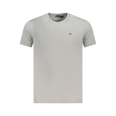 Napapijri Brown Cotton Men T-Shirt