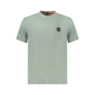 Napapijri groen katoenen heren T-shirt