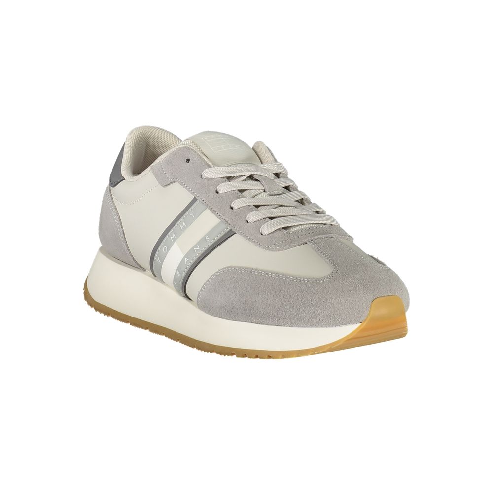 Tommy Hilfiger Bruine Leren Heren Sneaker