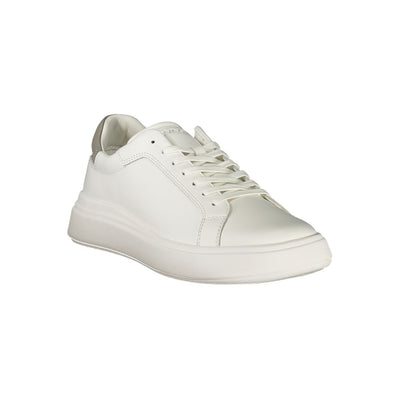 Calvin Klein witte polyester sneaker