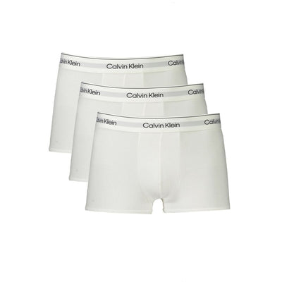 Calvin Klein Witte Katoenen Heren Boxer