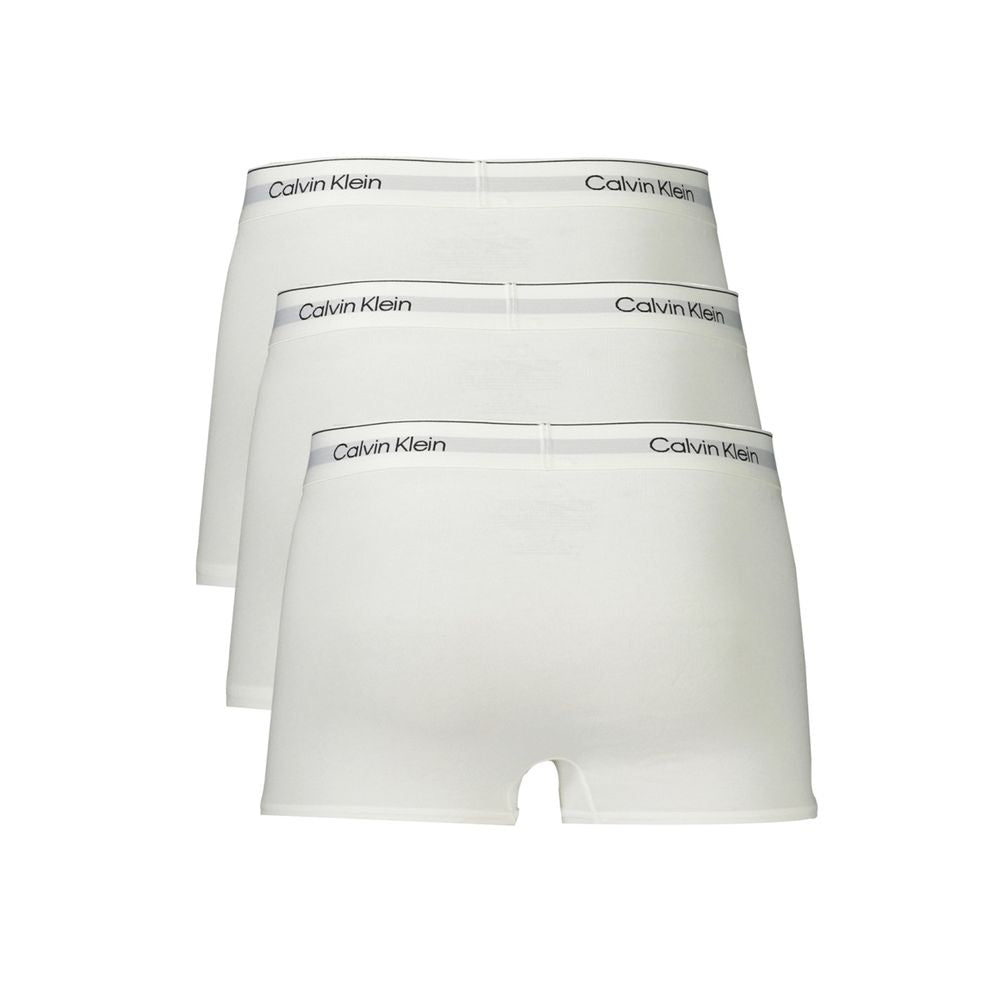 Calvin Klein Witte Katoenen Heren Boxer