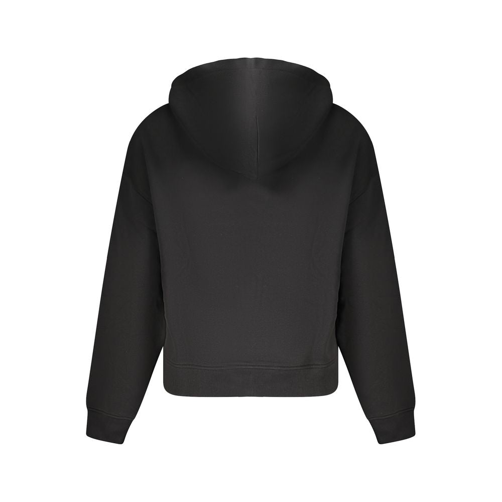 Tommy Hilfiger Zwarte Katoenen Dames Hoodie