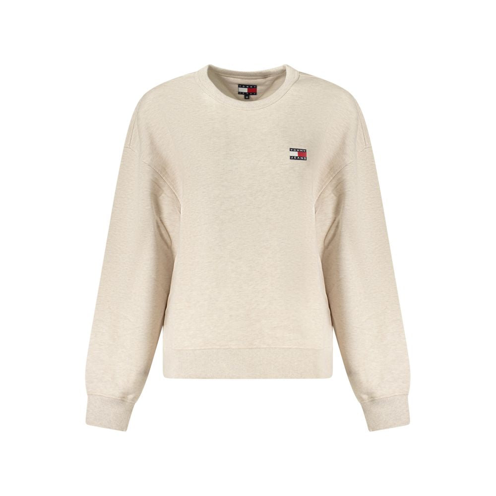 Tommy Hilfiger beige katoenen damestrui