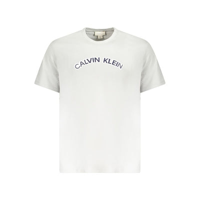 Calvin Klein Brown Cotton Men T-Shirt
