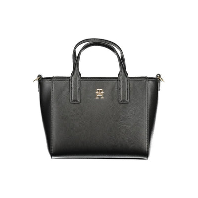 Sac à main Tommy Hilfiger en polyester noir pour femme