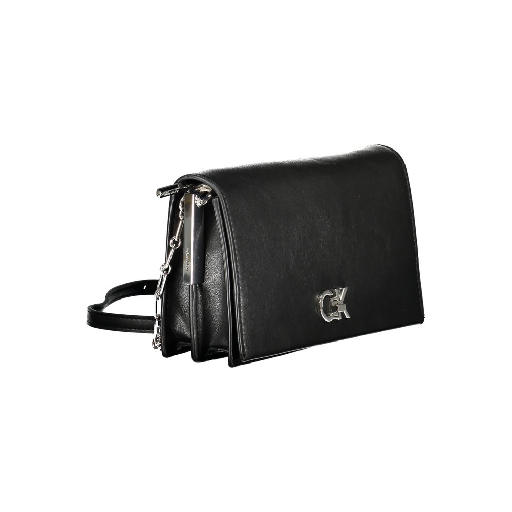 Sac à main en polyester noir Calvin Klein