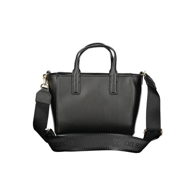 Sac à main Tommy Hilfiger en polyester noir pour femme