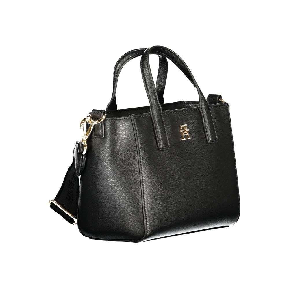 Sac à main Tommy Hilfiger en polyester noir pour femme