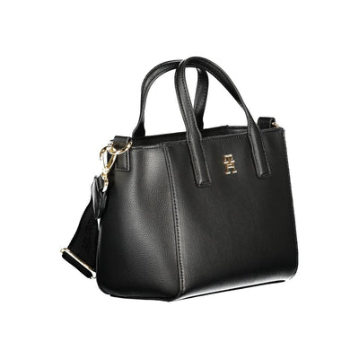 Sac à main Tommy Hilfiger en polyester noir pour femme