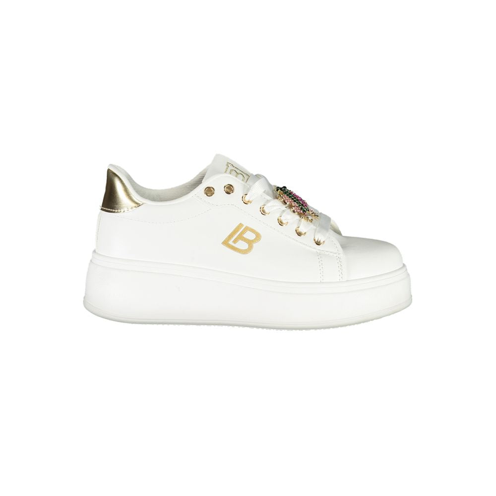 Laura Biagiotti Witte Synthetische Dames Sneaker