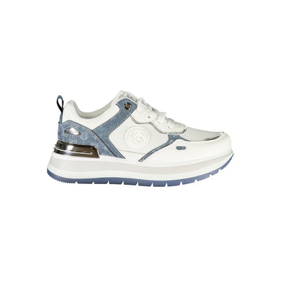 Laura Biagiotti Witte Polyester Dames Sneaker