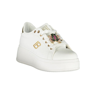 Laura Biagiotti Witte Synthetische Dames Sneaker