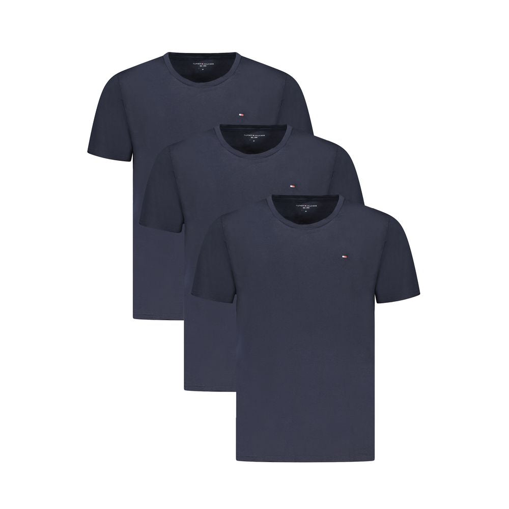 T-shirt en coton bleu Tommy Hilfiger