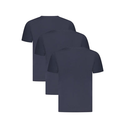 T-shirt en coton bleu Tommy Hilfiger