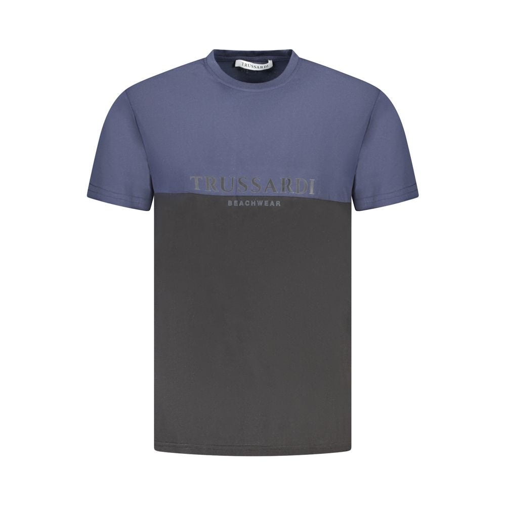 Trussardi Blauw Katoenen Heren T-shirt