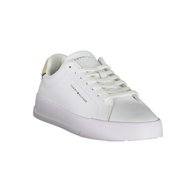 Tommy Hilfiger witte leren herensneaker
