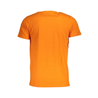 Noorwegen 1963 oranje katoenen heren T-shirt