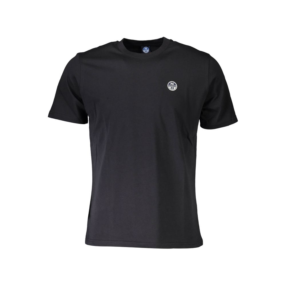 North Sails Zwart Katoenen Heren T-shirt
