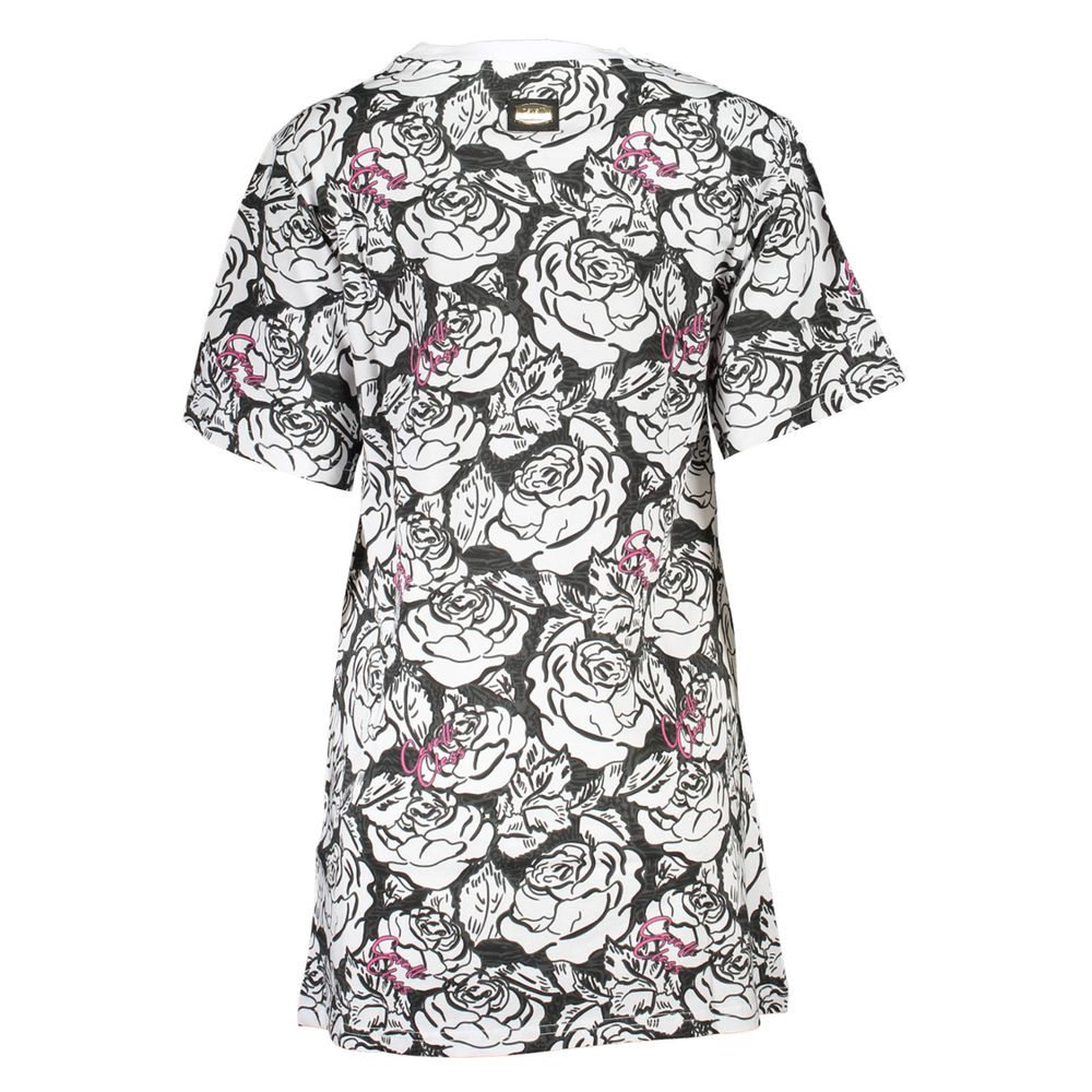 Robe Cavalli Class en coton blanc pour femme