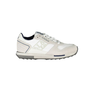 Napapijri witte leren heren sneaker