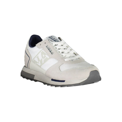 Napapijri witte leren heren sneaker