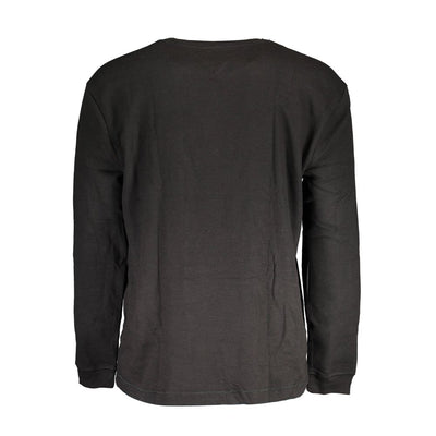 Pull Tommy Hilfiger en coton noir pour homme