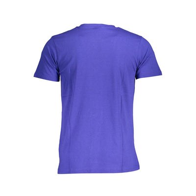 Noorwegen 1963 Blauw Katoenen Heren T-shirt