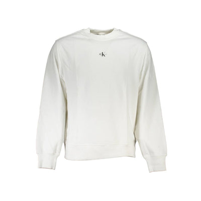 Pull Calvin Klein en coton blanc pour homme