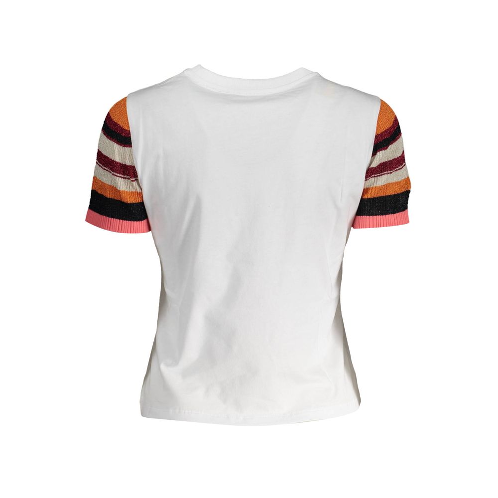 Haut en coton blanc Desigual pour femme