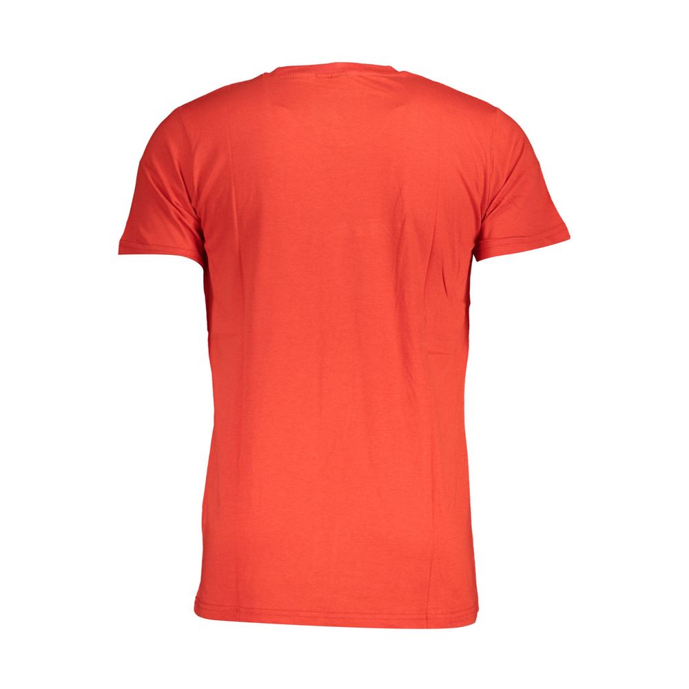 Noorwegen 1963 Rood Katoenen Heren T-shirt