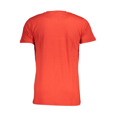 Noorwegen 1963 Rood Katoenen Heren T-shirt