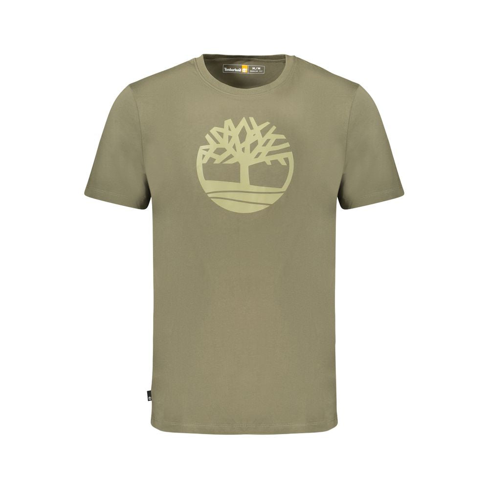 Timberland Groen Katoenen Heren T-shirt