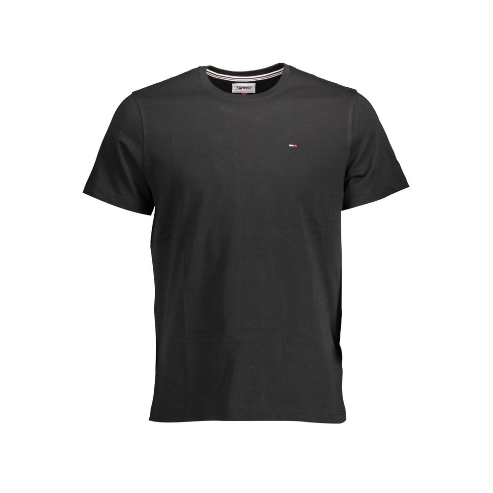 Tommy Hilfiger Zwart Biologisch Katoenen Heren T-shirt