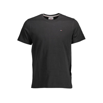 Tommy Hilfiger Zwart Biologisch Katoenen Heren T-shirt