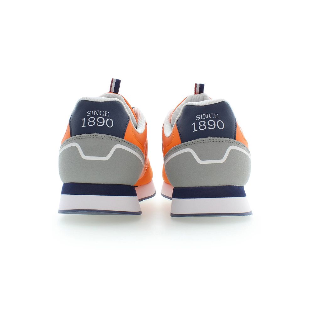 US POLO ASSN. Oranje polyester herensneaker