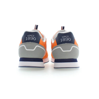 US POLO ASSN. Oranje polyester herensneaker
