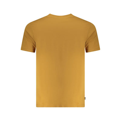 Timberland Brown Cotton Men T-Shirt
