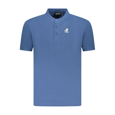 U.S. Grand Polo Blue Cotton Men Polo Shirt