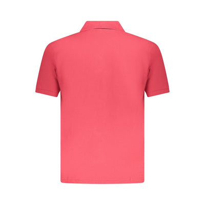 U.S. Grand Polo Red Cotton Men Polo Shirt