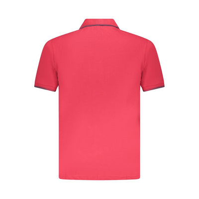 U.S. Grand Polo Red Cotton Men Polo Shirt