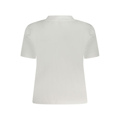 Calvin Klein Wit Katoenen Dames T-shirt