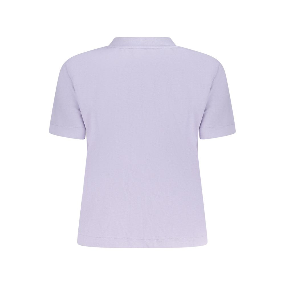 Calvin Klein paars katoenen dames T-shirt