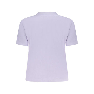 Calvin Klein paars katoenen dames T-shirt