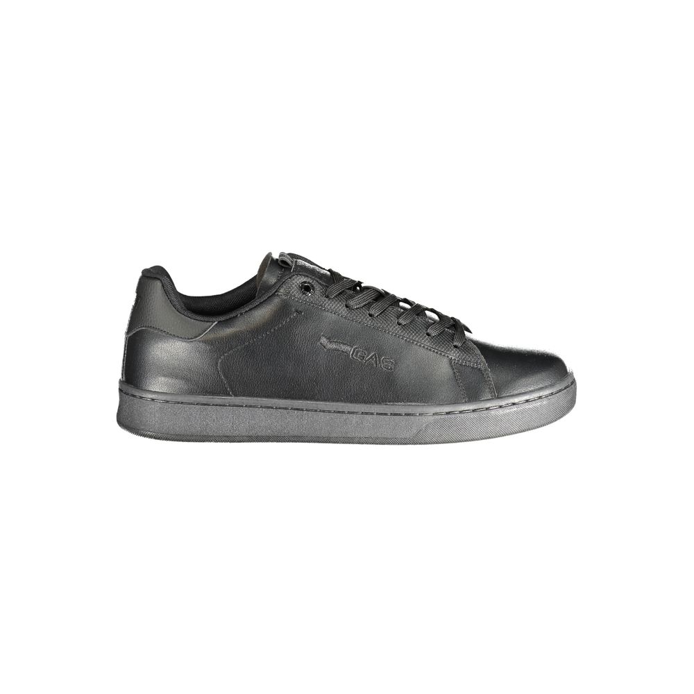 Gaszwarte polyester herensneaker