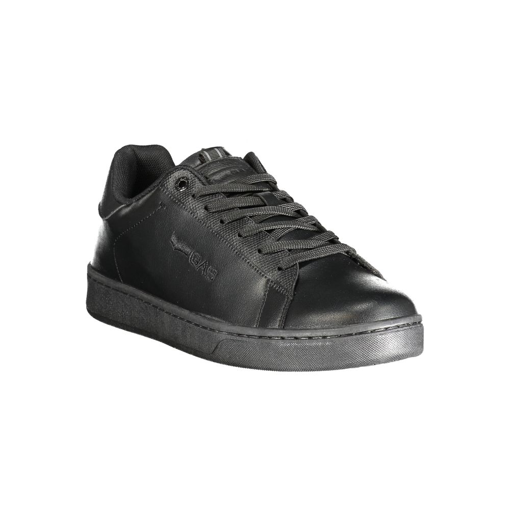 Gaszwarte polyester herensneaker