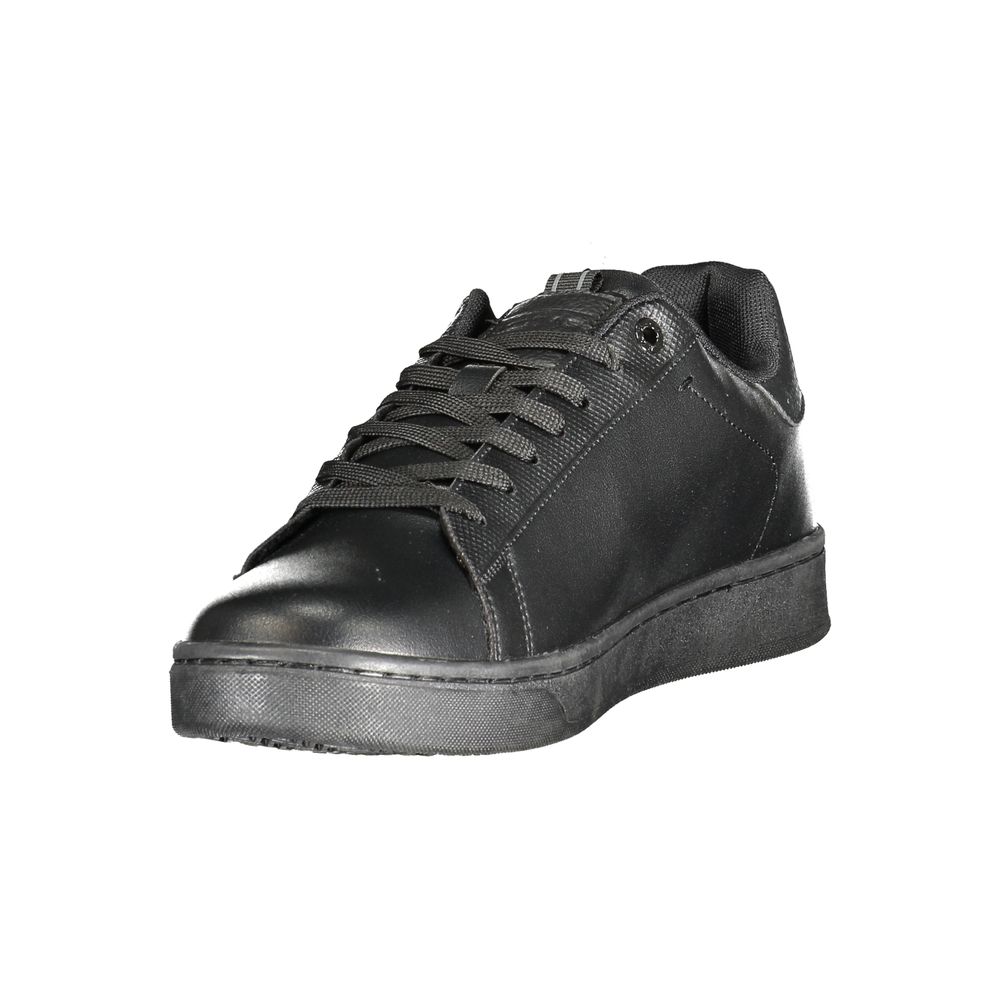 Gaszwarte polyester herensneaker